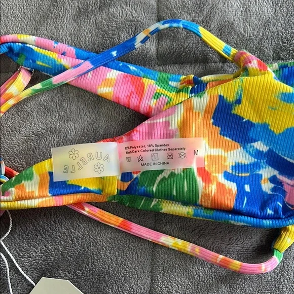 Colorful Abstract Bikini Set - Picture 6 of 7